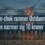 Strøm-chok rammer Østdanmark: Prisen nærmer sig 10 kroner i aften