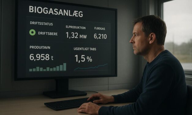 Biogasanlæg skruer ned for risikoen med 21 millioner