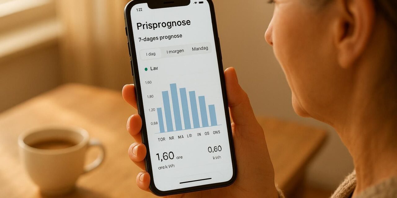 Planlæg din hverdag smartere med elprisprognose