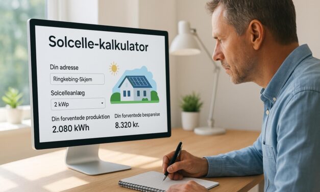 Gratis solcelleberegner hjælper dig med at vurdere solceller
