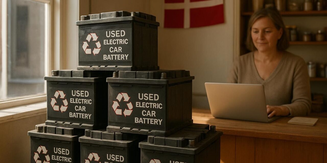 Brugte elbilbatterier kan sikre din butik mod strømafbrydelser