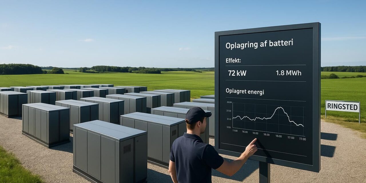 Ny batterianlæg ved Ringsted kan sænke din elregning