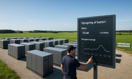 Ny batterianlæg ved Ringsted kan sænke din elregning