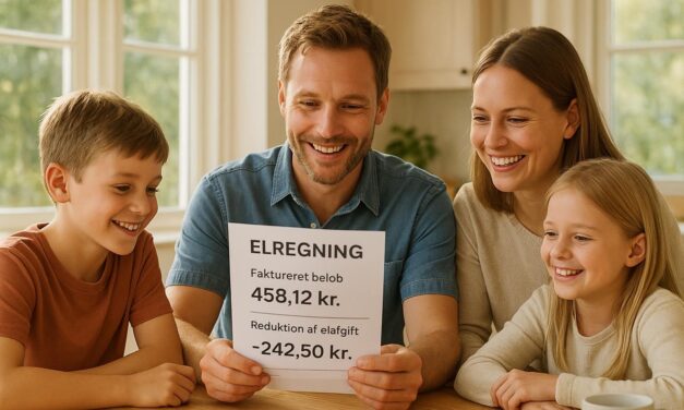 Sænkede elafgifter giver 3,9 milliarder kroner i besparelser
