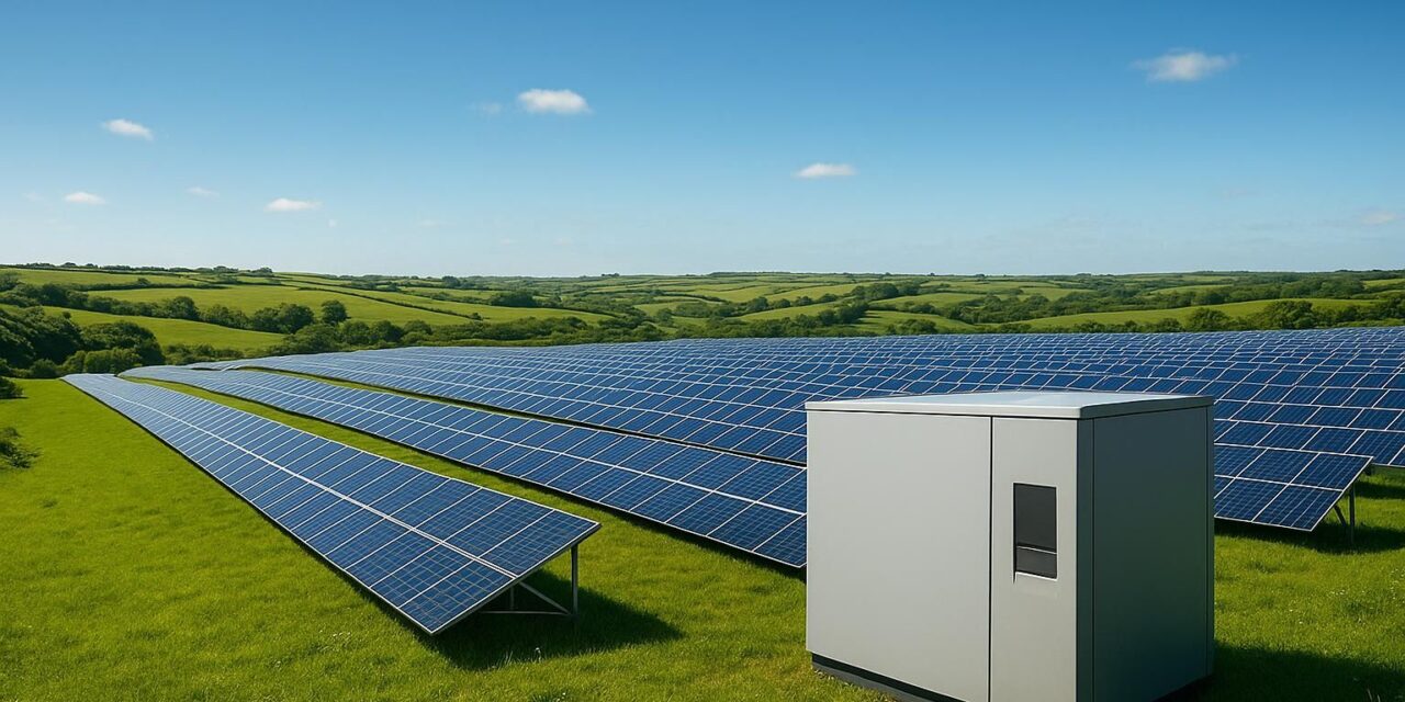 Ny sol- og batteriprojekt i Cornwall kan påvirke din elregning
