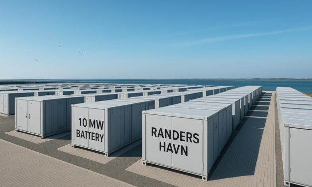 Nyt 10 MW batterianlæg på Randers Havn kan styrke din energiforsyning