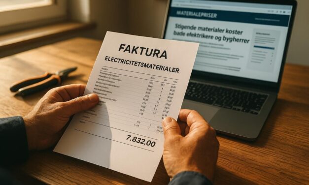 Materialepriserne på el stiger – hvad betyder det for dig?