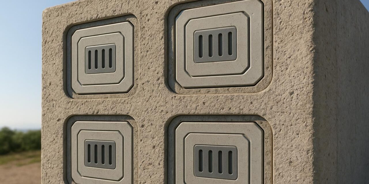Betonvæg som batteri: Ny teknologi kan lagre energi