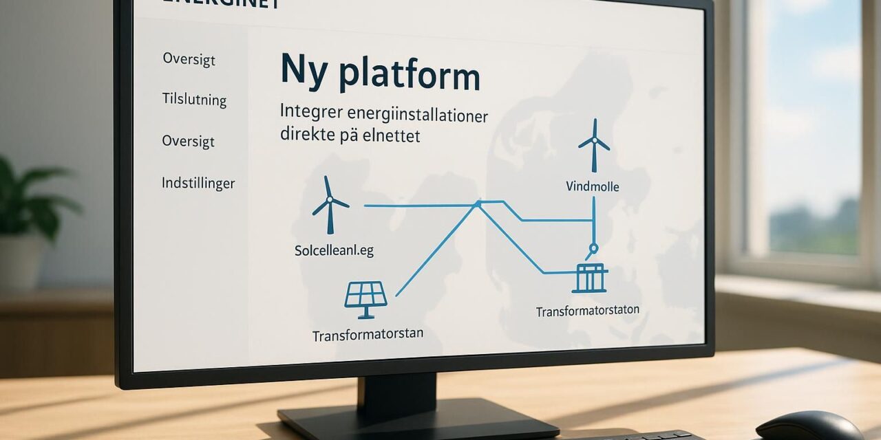 Ny platform letter tilslutning af energianlæg til elnettet