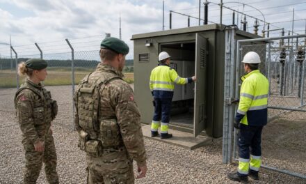 Træning af soldater og energifolk til beskyttelse af elnet