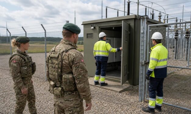 Træning af soldater og energifolk til beskyttelse af elnet